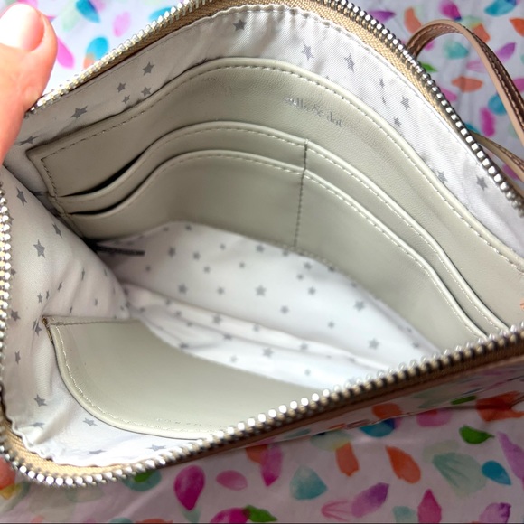 Stella & Dot Rose Gold WOW! Clutch/ Wristlet - Picture 3 of 5